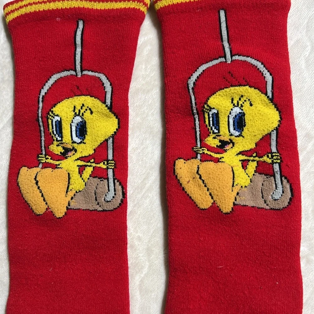 2000s Warner brothers tweety‎ bird socks